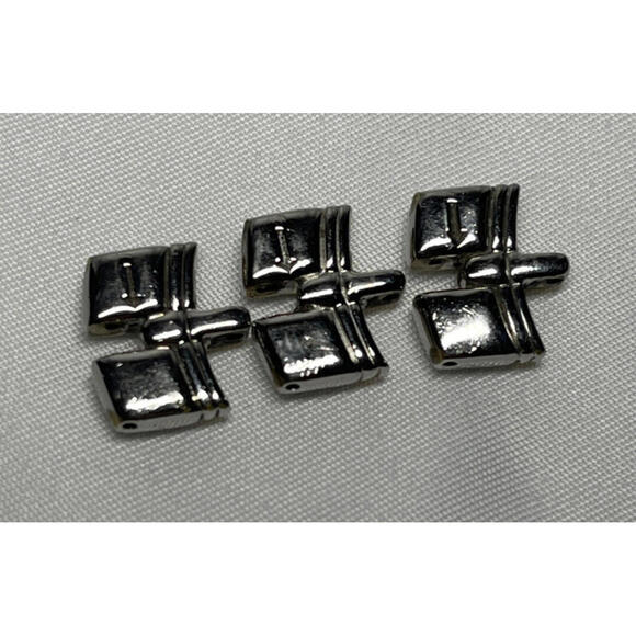 Bulova 98L56 Women's Watch Extra Links 13mm Two Tone Steel - Lot of 3 - Picture 4 of 4